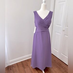 Azazie Mya gown, color Tahiti (lavender)